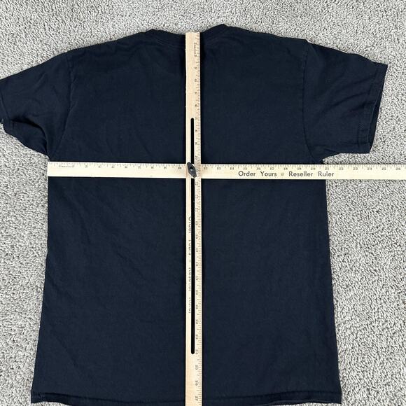 Kawaii Krypt Shirt Mens Large Black Support Your Local Cat Cult Graphic Tee - Picture 8 of 11